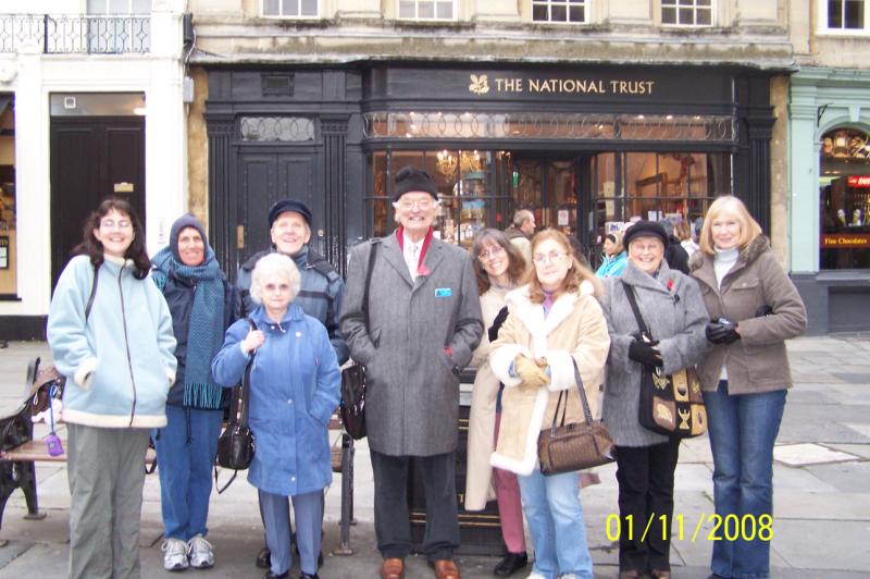 tour guided walk of Jane Austen`s Bath